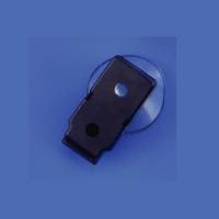 1-hole plastic clip with suction cup