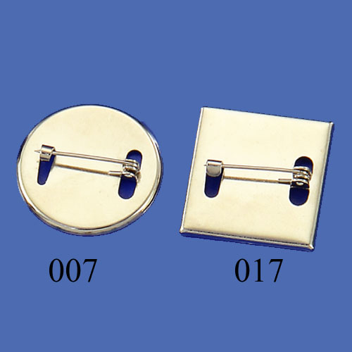 Brooch back pin (round / square)