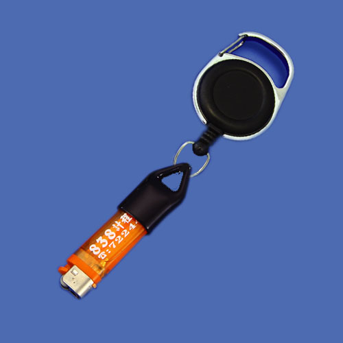 Retractable Badge Reels lighter holder