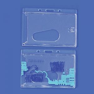 Plastic card holder