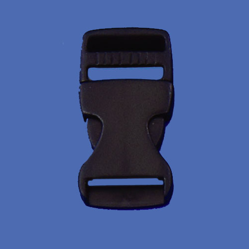 Side release plastic buckles